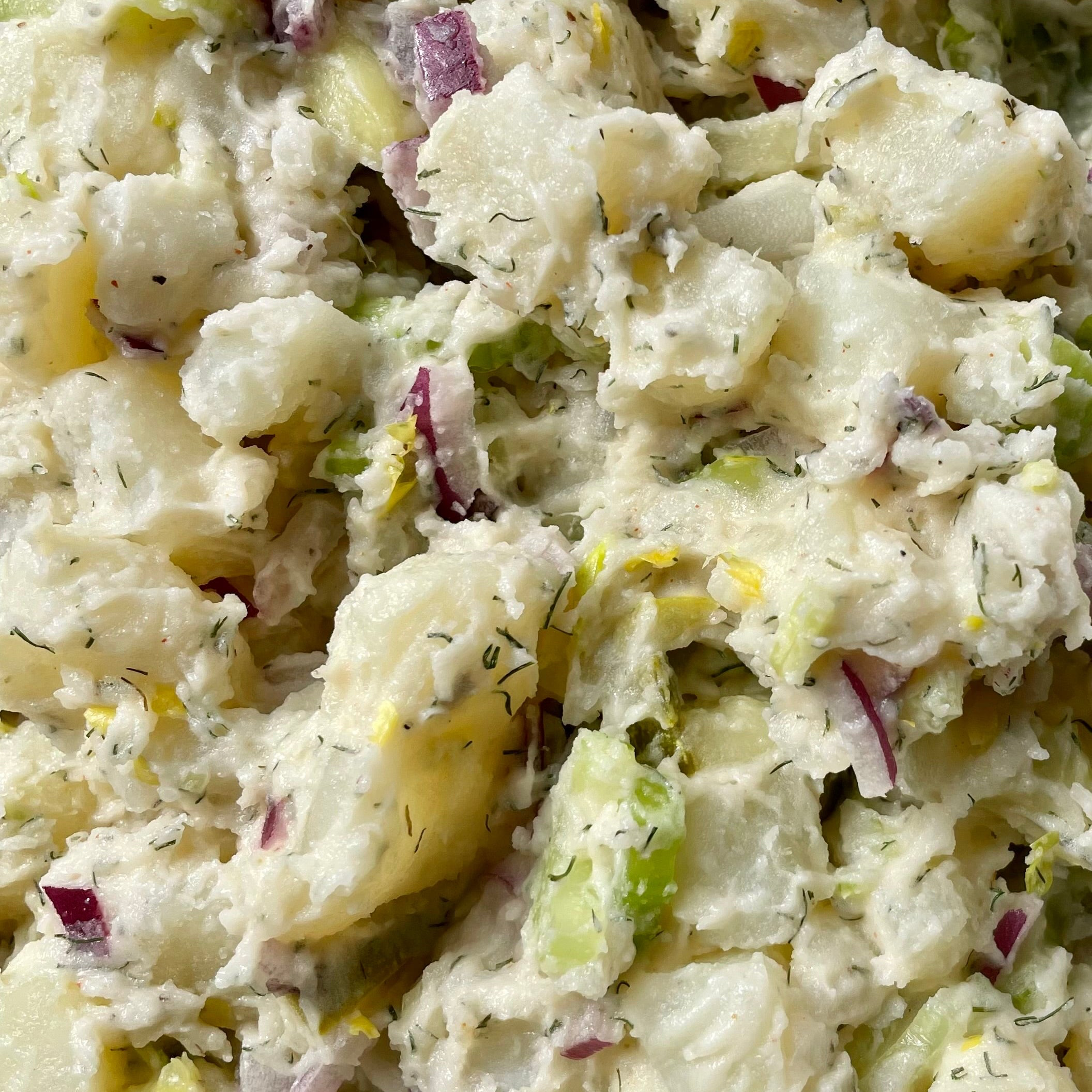 Dill Pickle Potato Salad Half Tray