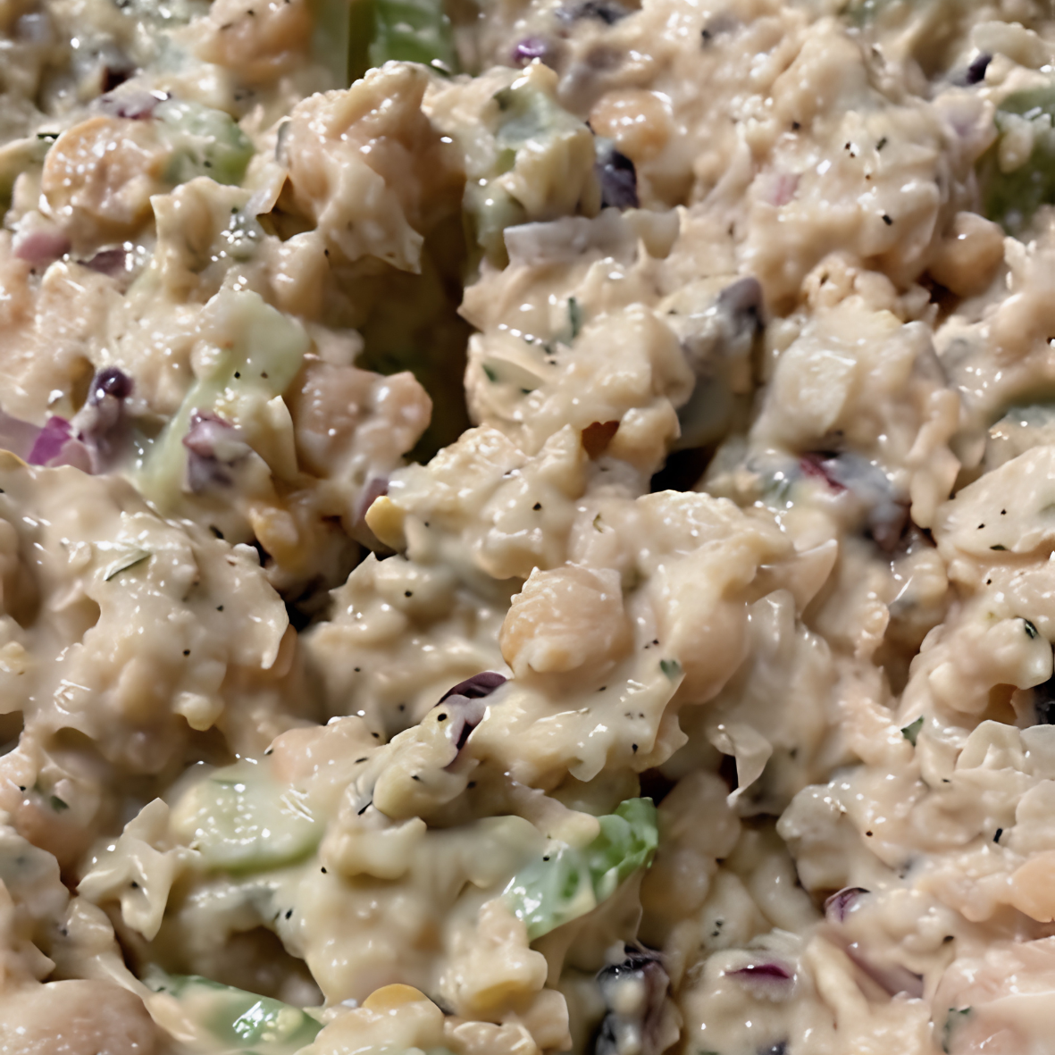 Classic Chickpea Salad Half Tray